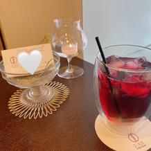 ウェルカムドリンク