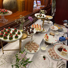 スイーツブッフェとても好評でした