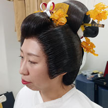 プラン内のかつらで通しました。