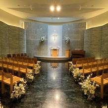 チャペル 入口側から見た図