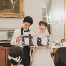 挙式アイテムもお気に入りの品を持ち込み