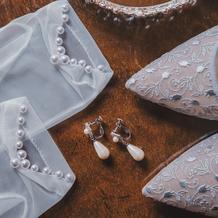 小物はお気に入りの物を持ち込みました