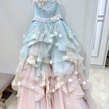 カラードレス全体