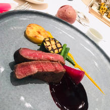 メインのお肉料理