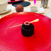 最後のチョコケーキ