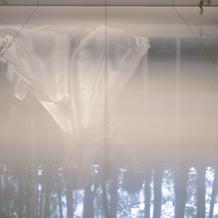 チャペルの自然光が床を鏡にします