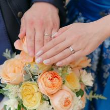 カラードレスブーケ