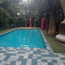 プールがあります。