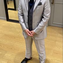 タキシード　お色直し後