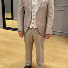 タキシード　挙式からお色直し前