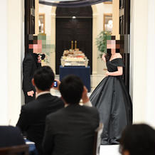 デザートビュッフェをサプライズにしました