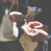 手作りフラワーシャワー