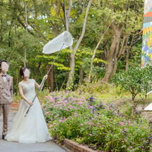 前撮りは＋3万でドレスを変更しました