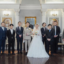 披露宴前にゲストとの撮影時間あり