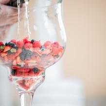 フルーツシャンパンセレモニー