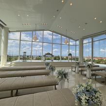 晴れていました。少し雲があるのもきれい。