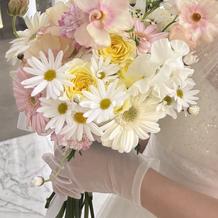 オーダーの生花ブーケ