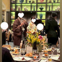 お色直し入場でリコーダー