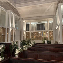 挙式場(壇場から)