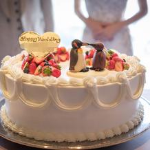 オリジナルのウェディングケーキ