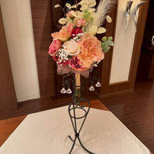 友人のお友達が造花で作ってくれました