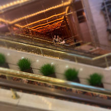 写真スポットなエスカレーター