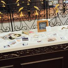 ウェルカムスペースの台