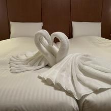 ブライズルームに可愛い白鳥