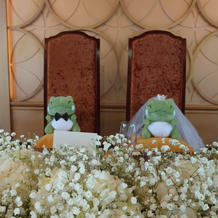 お色直し中にみがわり