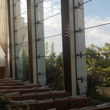 青空が見えます