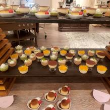 デザートビュッフェ