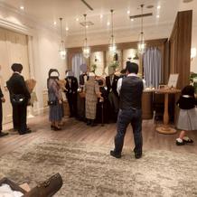 デザートビュッフェ会場