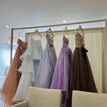 カラードレス（越谷店にて）