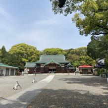 落ち着いた雰囲気の境内です