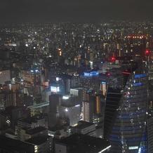 会場からの夜景