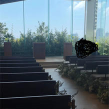 挙式会場の様子