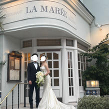 レストラン ラマーレのエントランスです。