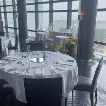 披露宴会場の様子