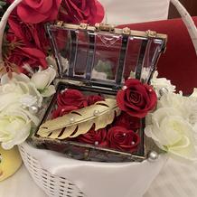 手作りリングピロー