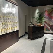 披露宴会場入口