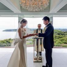 チャペル祭壇前