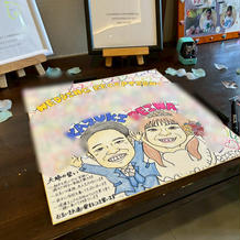 似顔絵結婚証明書