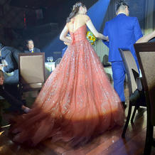 カラードレスにこだわりました