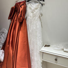 着用したドレス