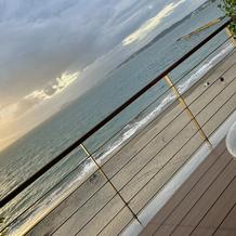 宿泊部屋からの景色