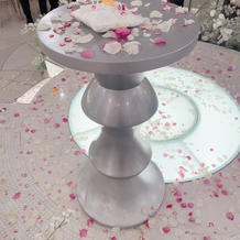 フラワーシャワー後のチャペル中央