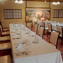 披露宴会場一部