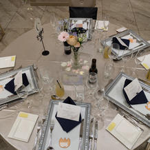 席札2種類作成して持ち込み