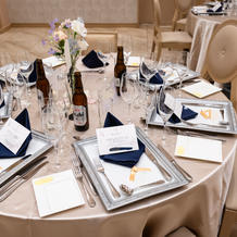 席札2種類作成して持ち込み