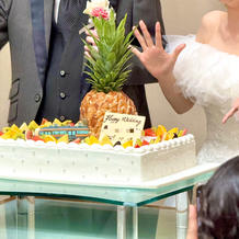 オリジナルウエディングケーキ